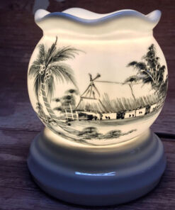 Đèn Xông Tinh Dầu Size Lớn Miệng Lượn-Làng Quê S2