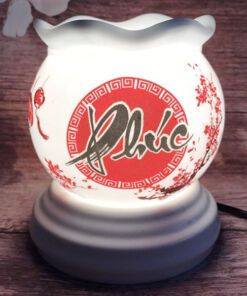 Đèn Xông Tinh Dầu Size Lớn Miệng Lượn - Chữ Phúc