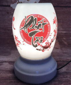 Đèn Xông Tinh Dầu Bát Tràng Dáng Xoài - Phát Tài