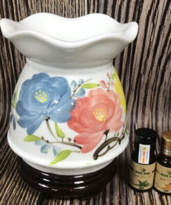 Đèn Xông Tinh Dầu Mini Dáng Eo Hoa