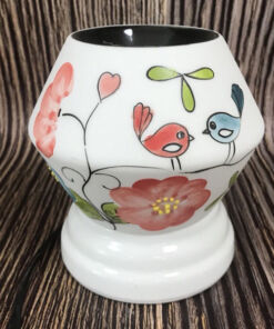 Đèn Xông Tinh Dầu Bát Tràng hình 2 chú chim