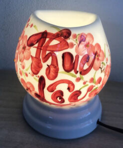 Đèn Xông Tinh Dầu Bát Tràng Mặt Ngọc Phúc Lộc