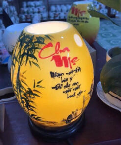 Đèn Xông Tinh Dầu Size Lớn Thư Pháp Chữ Cha Mẹ