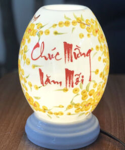 Đèn Xông Tinh Dầu Thư Pháp Chúc Mừng Năm Mới