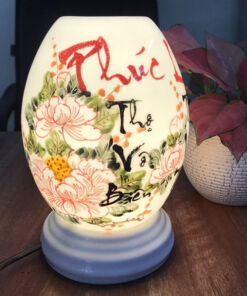 Đèn Xông Tinh Dầu Thư Pháp Phúc Thọ