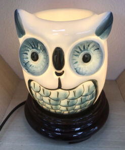 Đèn Xông Tinh Dầu Bát Tràng Chim Cú Size Nhỏ