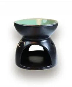 Chân Đèn Xông Tinh Dầu Bát Tràng Đốt Nến - Dáng Tròn