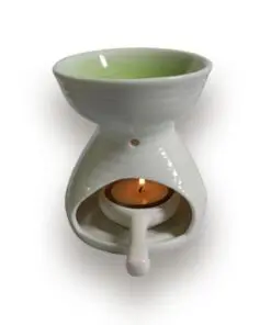 Chân Đèn Xông Tinh Dầu Bát Tràng Đốt Nến - Tròn TD15