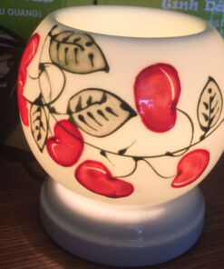 Đèn Xông Tinh Dầu Bát Tràng Mini Miệng Tròn Quả Mọng