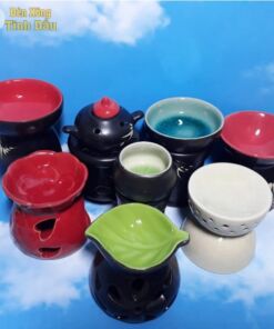 Đèn xông tinh dầu đốt nến