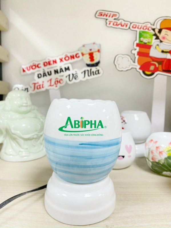ĐÈN TINH DẦU IN LOGO ABIPHA