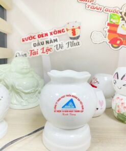 Đèn tinh dầu in logo Hoàng Gia