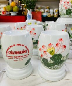 ĐÈN TINH DẦU IN LOGO TẶNG CHÙA