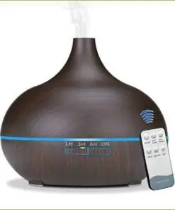 Máy Khuếch Tán Tinh Dầu bí ngô cổ cao đen