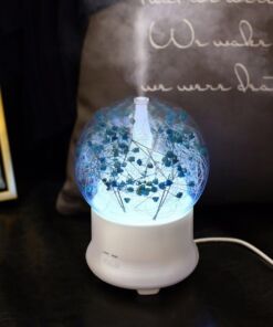 Máy Khuếch Tán Tinh Dầu Cẩm Tú Cầu Xanh Dương Hoa Nhỏ