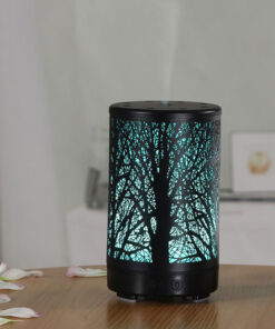 Máy Khuếch Tán Tinh Dầu Trụ Cây Đen 100ml