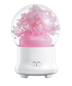 Máy Khuếch Tán Tinh Dầu Cẩm Tú Cầu Màu Hồng