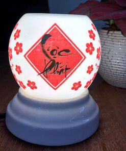 Đèn Xông Tinh Dầu Bát Tràng Mini Miệng Tròn Lộc Phát