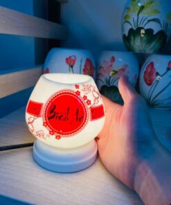 Đèn xông tinh dầu chữ Bình An