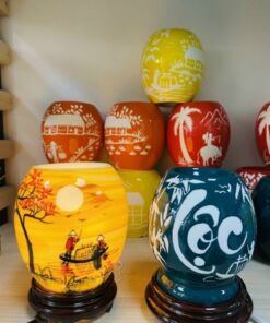 Đèn xông tinh dầu màu