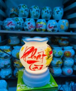 Đèn xông tinh dầu chữ Phát Tài