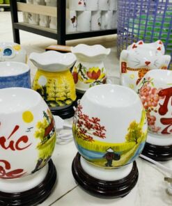 Đèn xông tinh dầu chữ Phúc Lộc