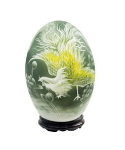 Đèn xông tinh dầu Bát Tràng vẽ Phượng