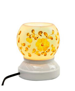 Đèn xông tinh dầu vẽ Hoa