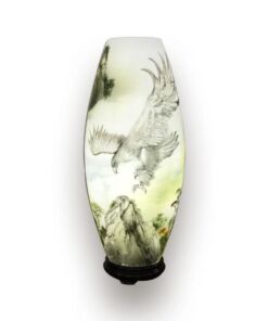 Đèn Xông Tinh Dầu Bát Tràng - Đại Bàng - H60cm