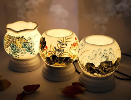 Các mẫu đèn xông tinh dầu bát tràng tại TPHCM